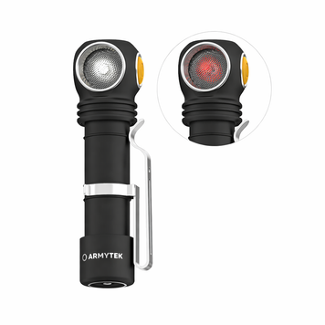 Ліхтар Armytek Wizard C2 WR Magnet USB RED&White (F06901C) F06901C фото