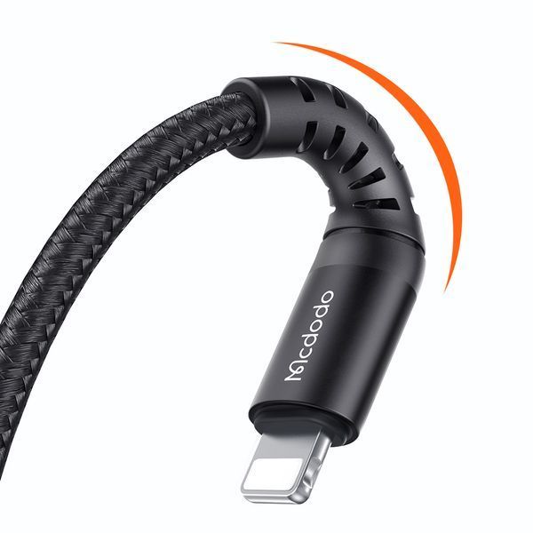 Кабель Mcdodo CA-2261 USB to Lightning 1м Чорний CA-2261 фото