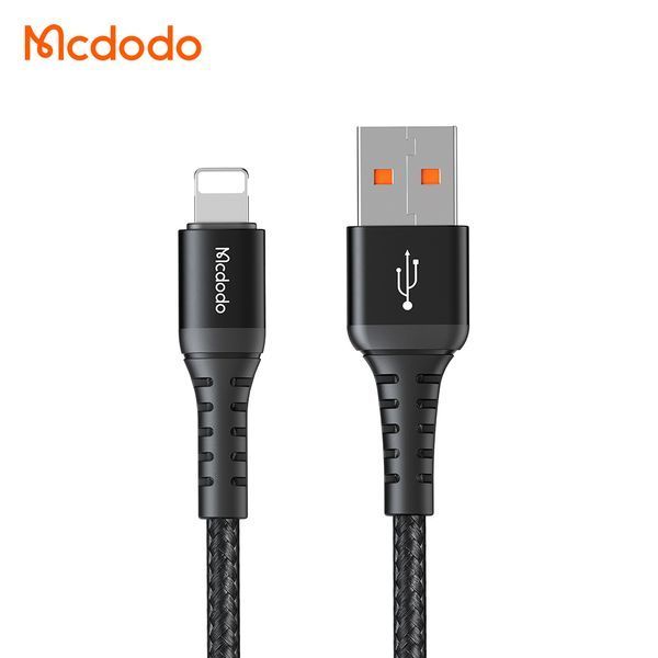 Кабель Mcdodo CA-2261 USB to Lightning 1м Чорний CA-2261 фото