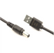 Кабель живлення для роутера WITRN UQC006 USB-A to DC 5.5x2.5мм 12V, QC 2.0/3.0, 1м Чорний UQC006 фото 8