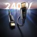 Кабель Mcdodo CA-2990 USB4.0 Type-C 240W 40Gbps 8K 1.2м Чорний CA-2990 фото 5