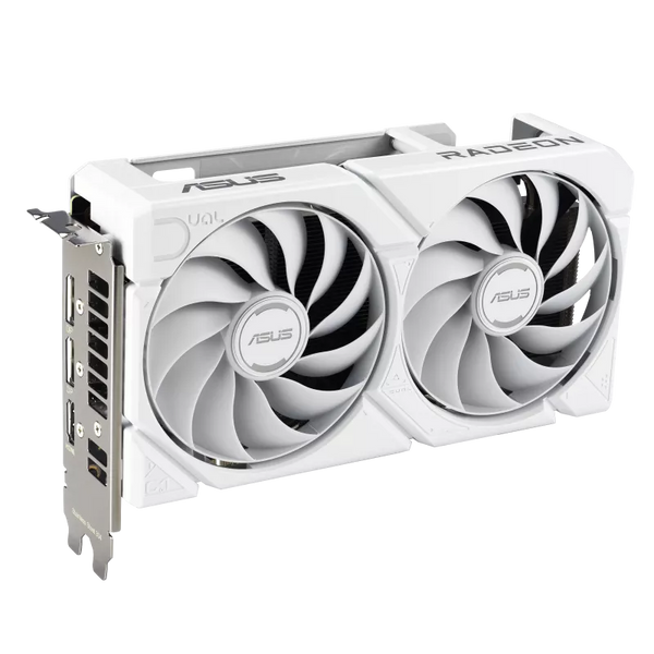 Відеокарта ASUS Radeon RX 9060 XT Dual White OC 16GB GDDR6 (DUAL-RX9060XT-16G-WHITE) DUAL-RX9060XT-16G-WHITE фото