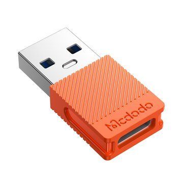 Адаптер Mcdodo OT-6550 USB-C to USB-A 3.0 Помаранчевий OT-6550 фото