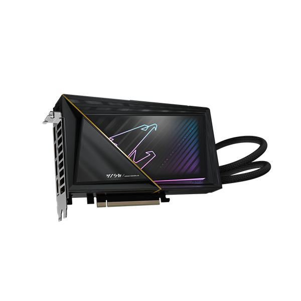 Відеокарта GIGABYTE AORUS GeForce RTX 5080 XTREME WATERFORCE 16G (GV-N5080AORUSX W-16GD) GV-N5080AORUSX W-16GD фото