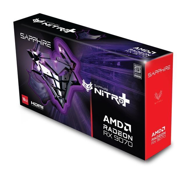 Відеокарта SAPPHIRE NITRO+ Radeon RX 9070 OC 16GB GDDR6 (11349-01-20G) 11349-01-20G фото