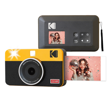 Фотокамера миттєвого друку Kodak Mini Shot 2 Retro (C210R) жовтий C210R фото
