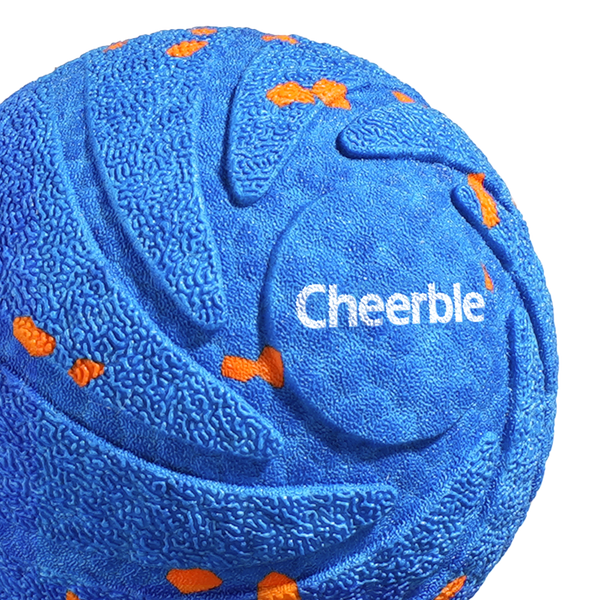 Інтерактивний м'яч для собак Cheerble Wicked Ball Air (CWQ01), блакитний CWQ01B фото